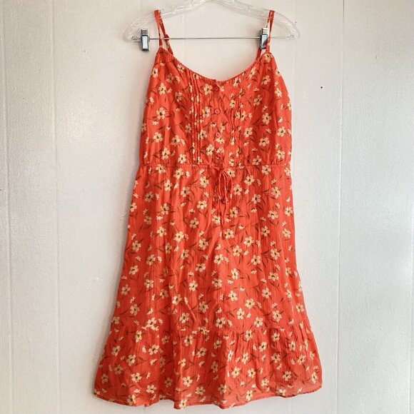 Old Navy Dresses & Skirts - Old Navy Summer Sundress Cottagecore Floral Print Dress Spaghetti Straps Lined S